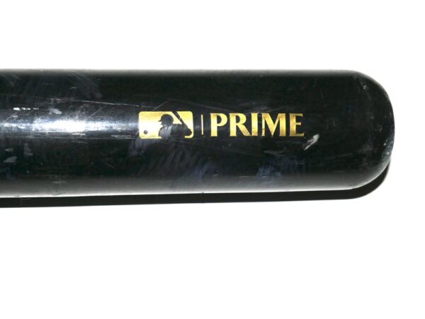 Drew Campbell 2022 Rome Braves Game Used & Signed Louisville Slugger S408 Baseball Bat - CRACKED