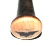Drew Campbell 2022 Rome Braves Game Used & Signed Louisville Slugger S408 Baseball Bat - CRACKED