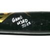 Drew Campbell 2022 Rome Braves Game Used & Signed Louisville Slugger S408 Baseball Bat - CRACKED
