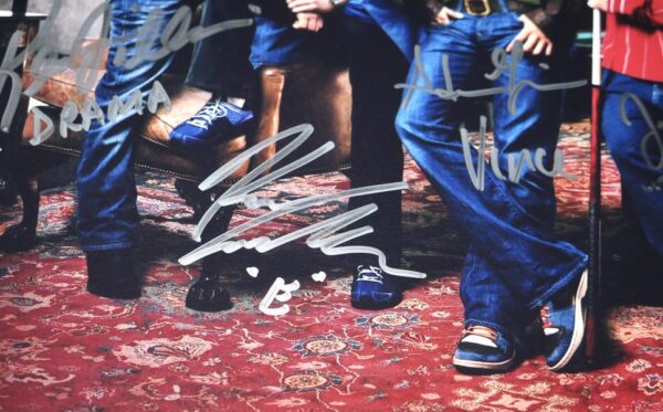 Entourage Cast Signed Autographed 11 x 14 Photo - Signed by Kevin Dillon, Adrian Grenier, Kevin Connolly & Jerry Ferrara with Character Name Inscriptions - Beckett Hologram