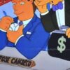 Jose Canseco Signed Autographed The Simpsons 8 x 10 Photo - Fiterman Sports Hologram