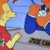 Jose Canseco Signed Autographed The Simpsons 8 x 10 Photo - Fiterman Sports Hologram