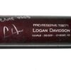 Logan Davidson 2024 Las Vegas Aviators Game Used & Signed Victus Pro Reserve TS271 Maple Baseball Bat