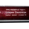 Logan Davidson 2024 Las Vegas Aviators Game Used & Signed Victus Pro Reserve TS271 Maple Baseball Bat