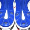 Logan O’Hoppe 2024 Los Angeles Angels #14 Game Worn & Signed White & Red Adidas Three Stripe Life Baseball Cleats