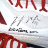 Logan O’Hoppe 2024 Los Angeles Angels #14 Game Worn & Signed White & Red Adidas Three Stripe Life Baseball Cleats