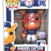 Rafael Palmeiro Signed Texas Rangers Captain Funko Pop! Vinyl Figure with 569 HR's Inscription - JSA Witnessed