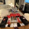 Stuart Fairchild with Team Issued & Signed San Francisco Giants 4orte Square Bat Bag