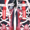 TJ Rumfield 2024 Scranton Wilkes-Barre RailRiders Game Worn & Signed Patriotic USA Under Armour Baseball Cleats
