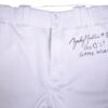 Zach Muckenhirn Bowie Baysox Game Worn & Signed "Go O's!" Authentic Majestic Pants