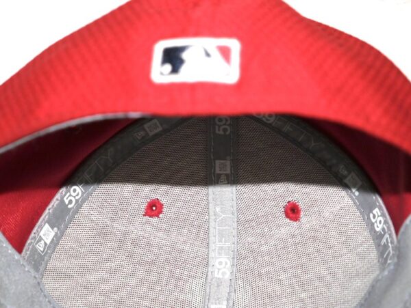 Coleman Crow Game Worn & Signed Official Los Angeles Angels New Era 59FIFTY Hat