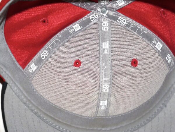 Coleman Crow Game Worn & Signed Official Los Angeles Angels New Era 59FIFTY Hat