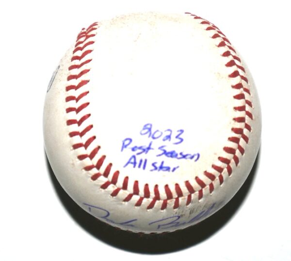Drake Baldwin Gwinnett Stripers Signed Game Used Rawlings Official Minor League Baseball - Atlanta Braves #1 Prospect!!