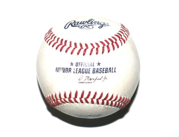 Drake Baldwin Gwinnett Stripers Signed Game Used Rawlings Official Minor League Baseball - Atlanta Braves #1 Prospect!!
