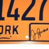 Entourage Cast Autographed New York QSV-11427 Replica License Plate - Signed by Kevin Dillon, Adrian Grenier, Kevin Connolly & Jerry Ferrara - JSA Witnessed
