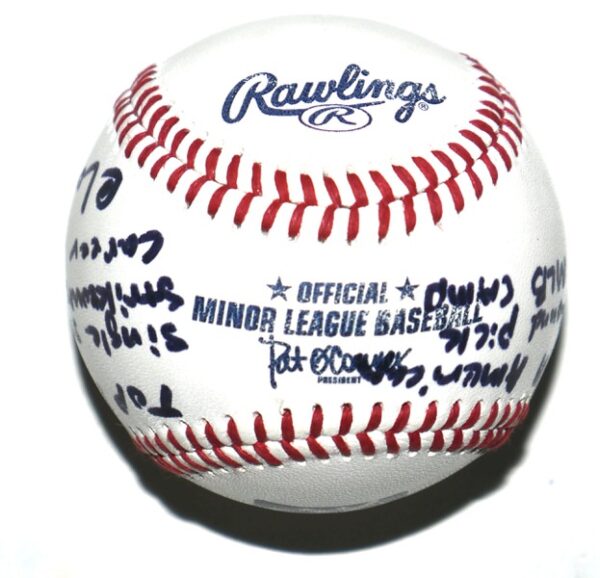 Kade McClure Charlotte Knights Signed Rawlings Official Minor League Baseball - Several Inscriptions!