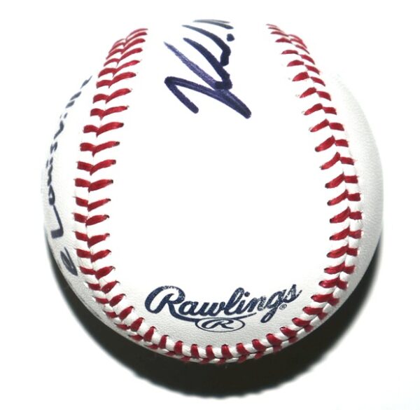 Kade McClure Charlotte Knights Signed Rawlings Official Minor League Baseball - Several Inscriptions!