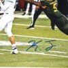 Kayvon Thibodeaux Signed Oregon Ducks Jump 8 x 10 Photo - Beckett Witnessed