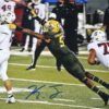 Kayvon Thibodeaux Signed Oregon Ducks Jump 8 x 10 Photo - Beckett Witnessed
