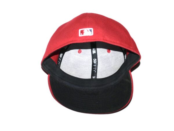 Logan O’Hoppe 2024 Game Worn & Signed Official Los Angeles Angels “14 O’HOPPE” New Era 59FIFTY Hat