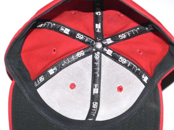 Logan O’Hoppe 2024 Game Worn & Signed Official Los Angeles Angels “14 O’HOPPE” New Era 59FIFTY Hat