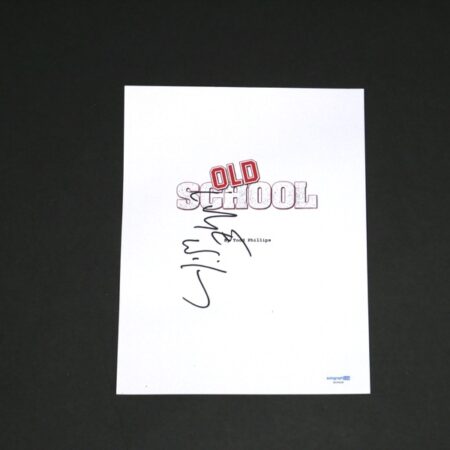 Luke Wilson Autographed Signed "Old School" 8 x 10 Script Cover Photo -ACOA