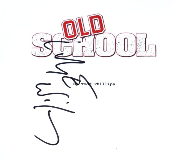 Luke Wilson Autographed Signed "Old School" 8 x 10 Script Cover Photo - ACOA