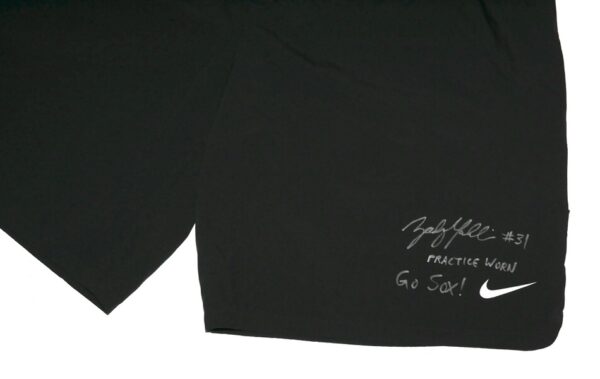 Zach Muckenhirn Practice Worn & Signed Go Sox! Official Chicago White Sox Nike Dri-Fit Shorts