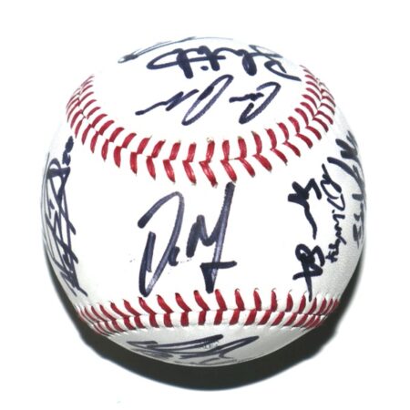 2021 Mississippi Braves Team Signed Official Minor League Baseball - 17 Signatures Including Spencer Strider, Luke Waddell and Others!
