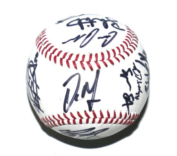 2021 Mississippi Braves Team Signed Official Minor League Baseball - 17 Signatures Including Spencer Strider, Luke Waddell and Others!