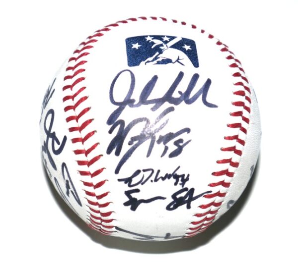 2021 Mississippi Braves Team Signed Official Minor League Baseball - 17 Signatures Including Spencer Strider, Luke Waddell and Others!
