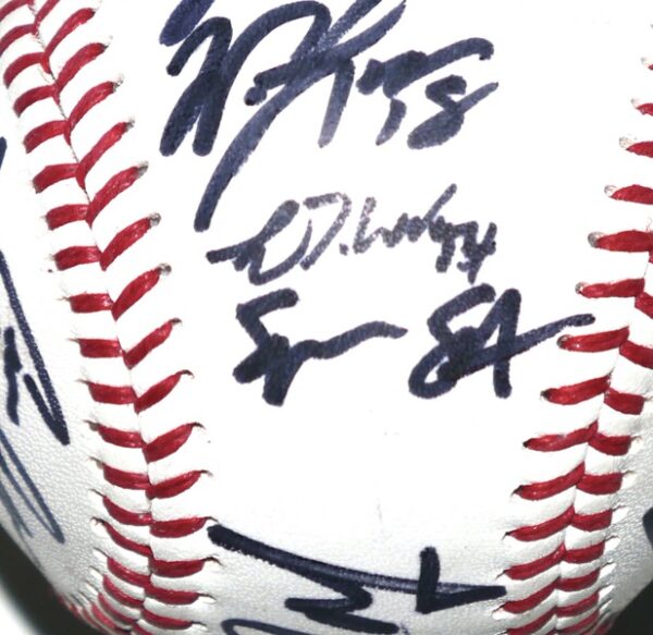 2021 Mississippi Braves Team Signed Official Minor League Baseball - 17 Signatures Including Spencer Strider, Luke Waddell and Others!