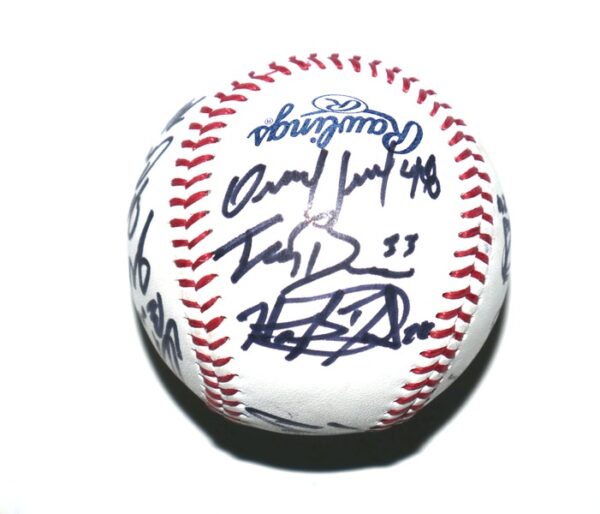 2021 Mississippi Braves Team Signed Official Minor League Baseball - 17 Signatures Including Spencer Strider, Luke Waddell and Others!