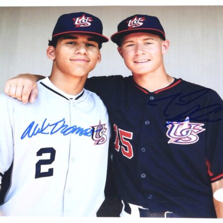 Alek Thomas & Jarred Kelenic Signed 18U USA National Team 8x10 Photo - JSA