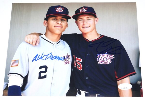Alek Thomas & Jarred Kelenic Signed 18U USA National Team 8x10 Photo - JSA