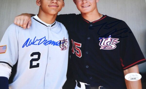 Alek Thomas & Jarred Kelenic Signed 18U USA National Team 8x10 Photo - JSA