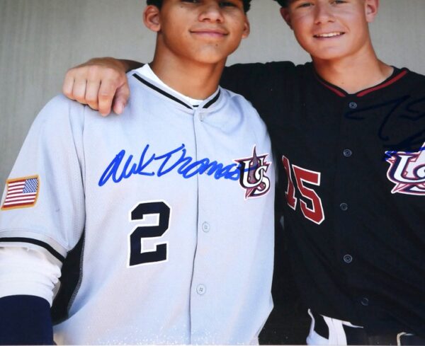Alek Thomas & Jarred Kelenic Signed 18U USA National Team 8x10 Photo - JSA