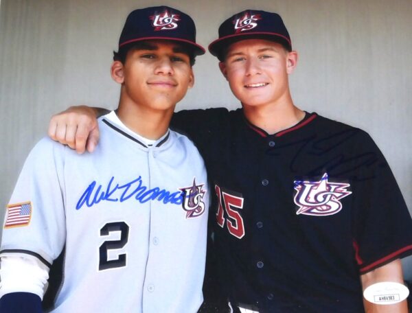 Alek Thomas & Jarred Kelenic Signed 18U USA National Team 8x10 Photo - JSA