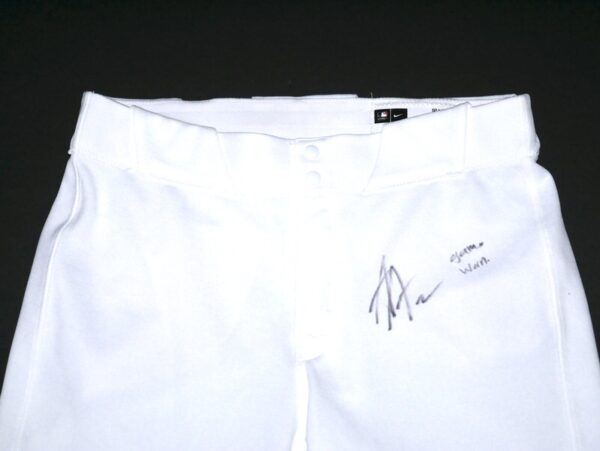 Armando Alvarez 2024 Oakland Athletics Game Worn & Signed Nike MLB Pants