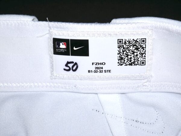 Armando Alvarez 2024 Oakland Athletics Game Worn & Signed Nike MLB Pants