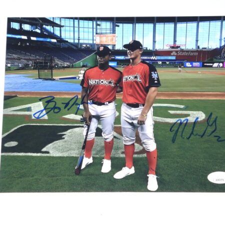 Bo Naylor & Norman Gorman Autographed Signed 2017 High School Home Run Derby 8 x 10 Photo - JSA Hologram
