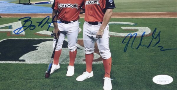Bo Naylor & Norman Gorman Autographed Signed 2017 High School Home Run Derby 8 x 10 Photo - JSA Hologram