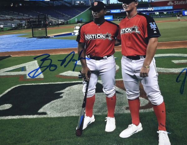 Bo Naylor & Norman Gorman Autographed Signed 2017 High School Home Run Derby 8 x 10 Photo - JSA Hologram