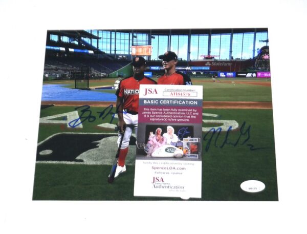 Bo Naylor & Norman Gorman Autographed Signed 2017 High School Home Run Derby 8 x 10 Photo - JSA Hologram