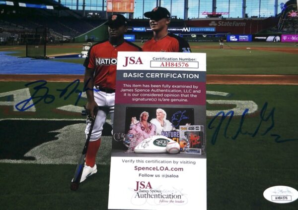 Bo Naylor & Norman Gorman Autographed Signed 2017 High School Home Run Derby 8 x 10 Photo - JSA Hologram