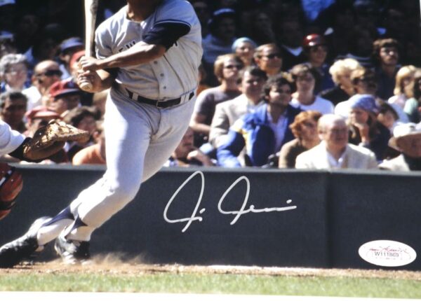 Chris Chambliss Signed Autographed New York Yankees Hitting 8 x 10 Photo - JSA Witnessed