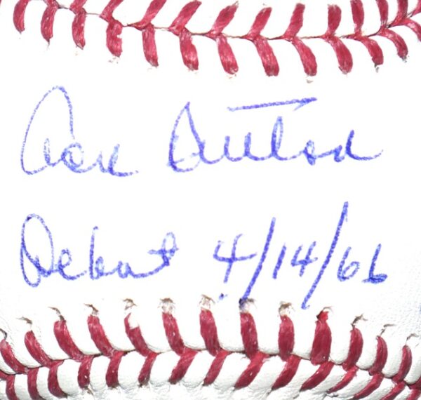 Don Sutton Los Angeles Dodgers Signed Official Major League Baseball with 7 Inscriptions! - JSA Witnessed