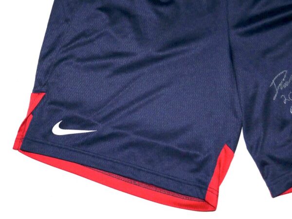Drake Baldwin 2024 Practice Worn & Signed Official Atlanta Braves Nike Dri-Fit XL Shorts - Atlanta Braves 2025 #1 Prospect!