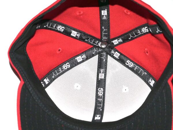Logan O’Hoppe 2024 Game Worn & Signed Official Los Angeles Angels City Connect New Era 59FIFTY Hat