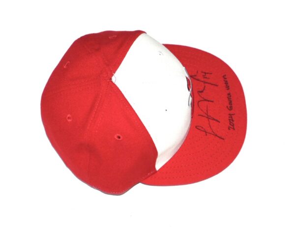 Logan O’Hoppe 2024 Game Worn & Signed Official Los Angeles Angels City Connect New Era 59FIFTY Hat